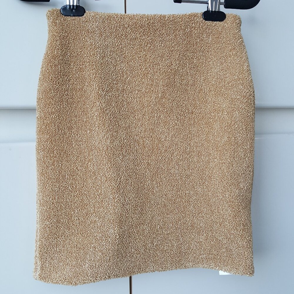 Nanushka ! Micca mini raffia skirt (size1, 12/ inch)
